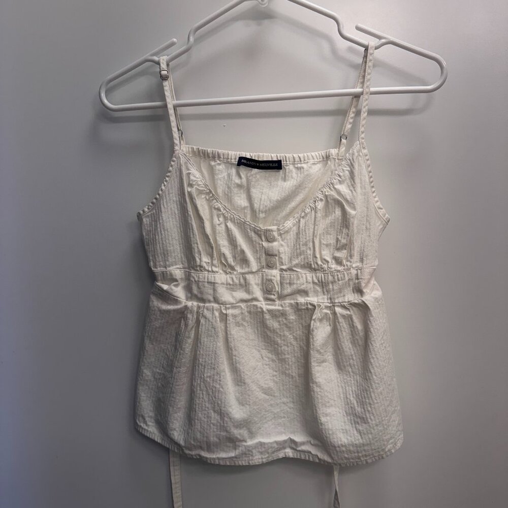 brandy melville tie back shirt